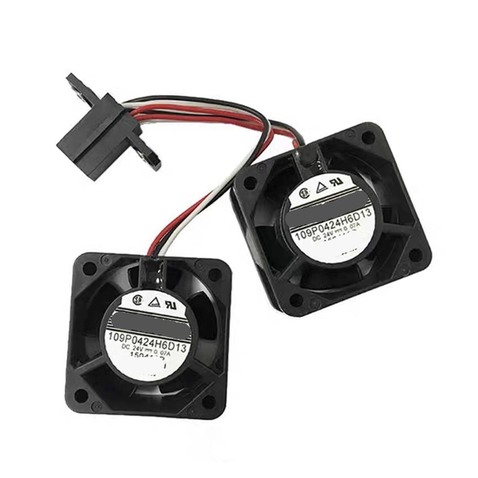 OKEWGHFL 1PCS 109P0424H6D13 24V 0.07A 4CM fan