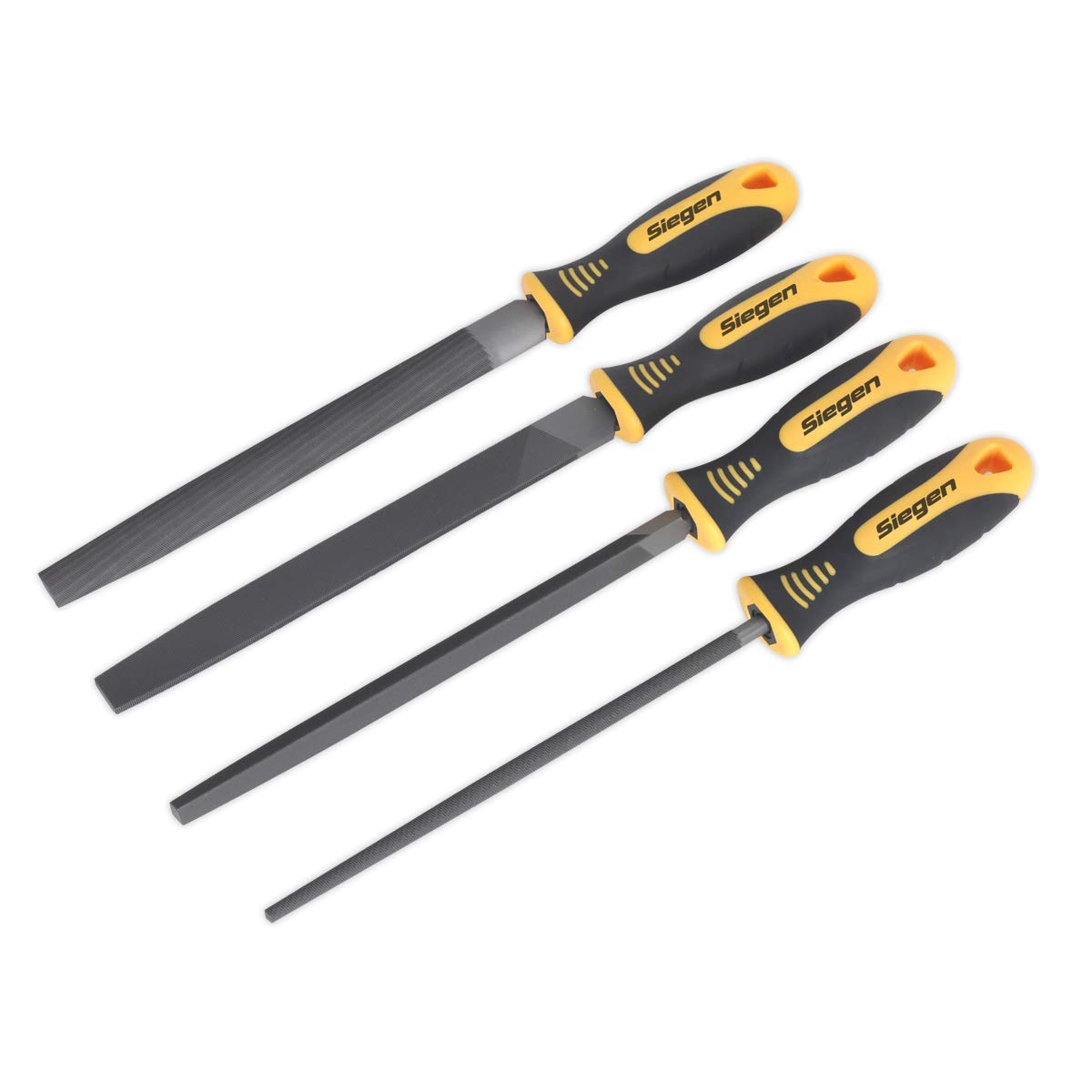 Ensemble de fichiers 4 pièces 200 mm Sealey pour restaurer vos outils