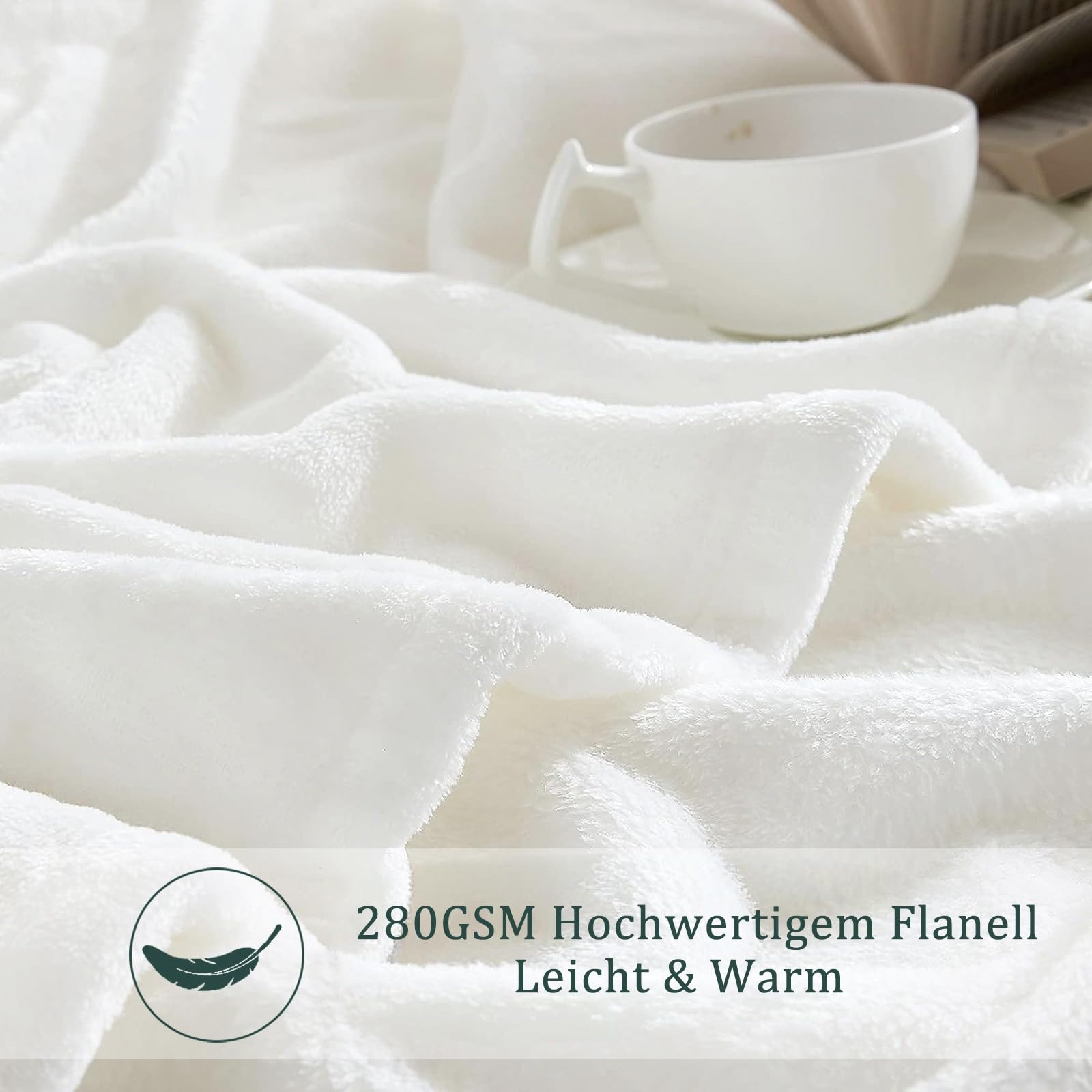 Weihnachtsmann Kuscheldecke Flauschig Weihnachts Decke Fleecedecke 180x200