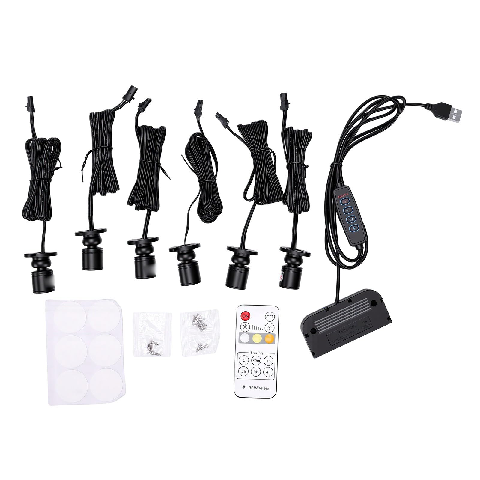 Hyuduo Wyświetlacz LED, USB, 3 Kolory, Pilot Zdalnego Sterowania (Jeden