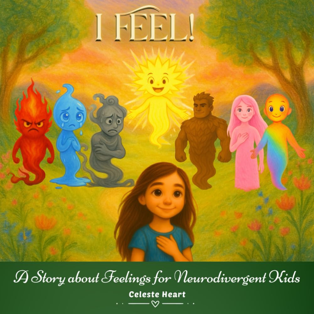 I Feel! – A Story about Feelings for Neurodivergent Kids: An Inspirational Picture Book to Help Kids with Autism and ADHD Understand, Embrace, and Manage Big Feelings and Emotions