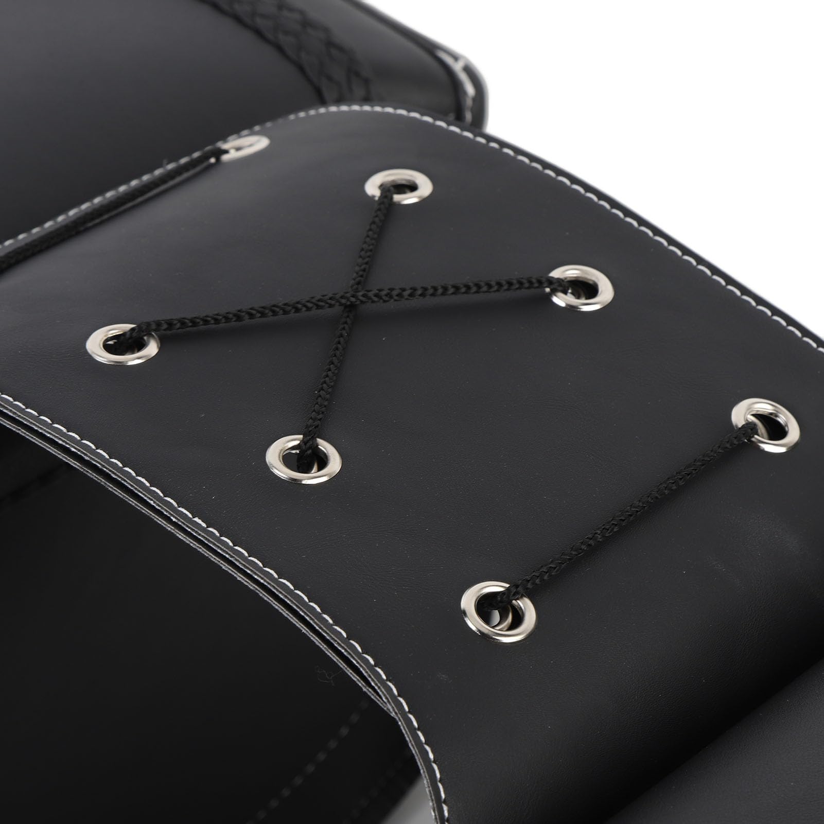 Naroote Borse Laterali in Pelle PU Impermeabilizzanti per Moto, capacità 30 Litri, per Borse Laterali Universali per Appassionati di Moto