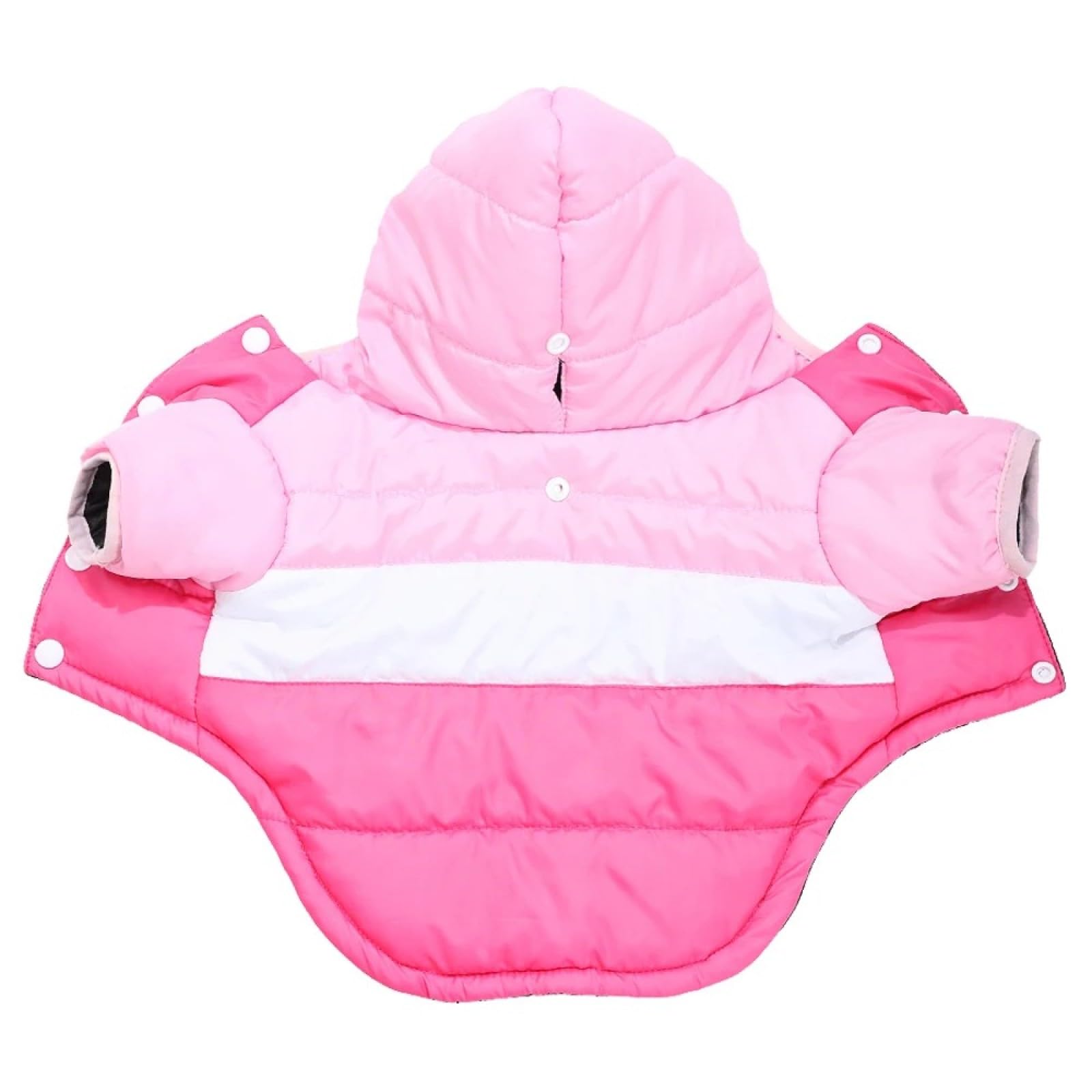 Chaqueta impermeable para perros con aislamiento térmico y cierre de botones para invierno SG