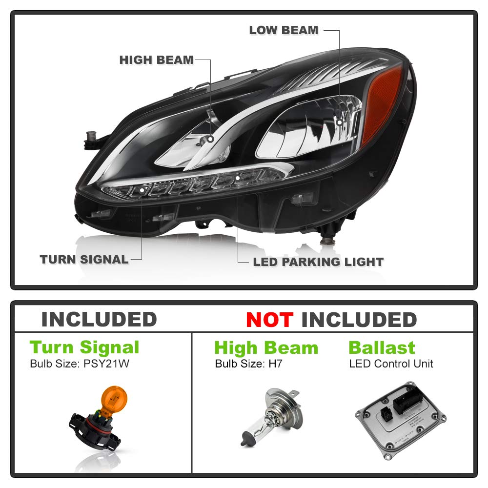 BEAMS - 希少　L Mercedes-Benz Beams How to switch off Check low beam setting (left/right - side