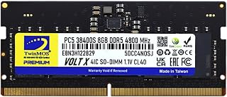 Twinmos Ddr5 8gb 4800MHZ CL40 Notebook Ram (TMD58G