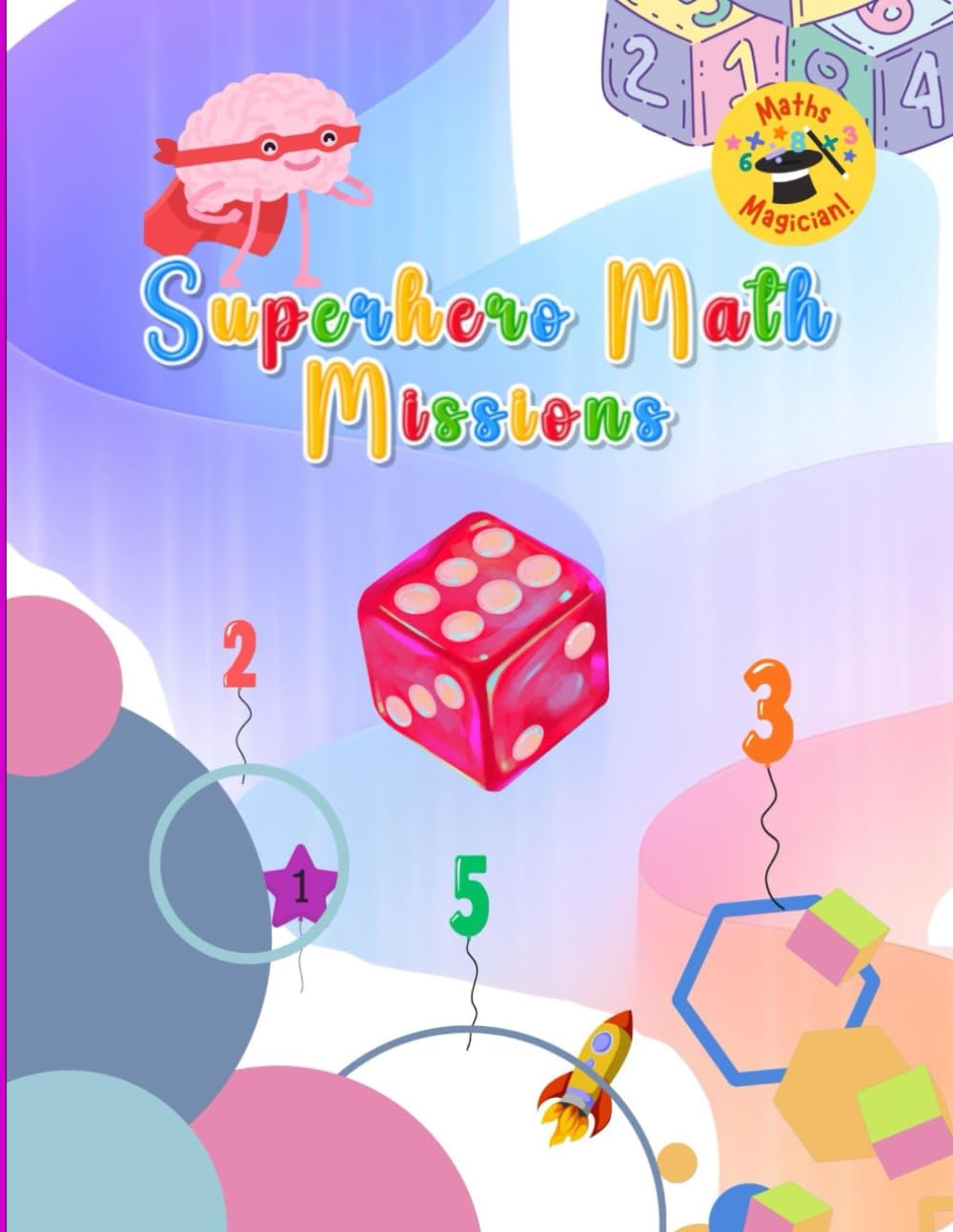 Superhero math mission: math activity book
