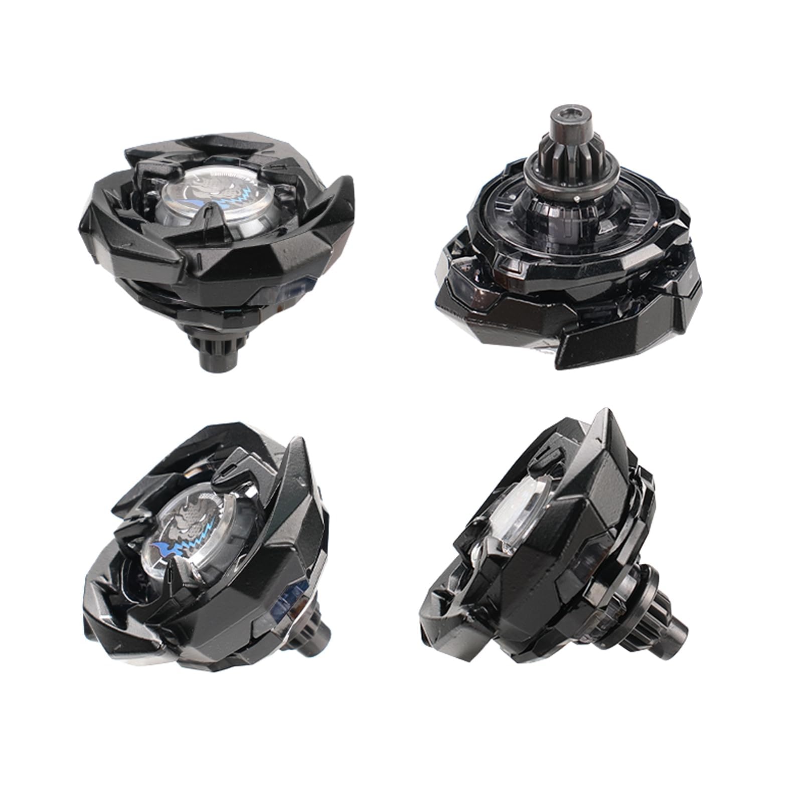 kreisel X Battle Set, 6 rechte Gryo und 2 X Launhcers, Great Starter Gyro Pack für Jungen Spielzeug Kinder Geburtstag Spielzeug 6+