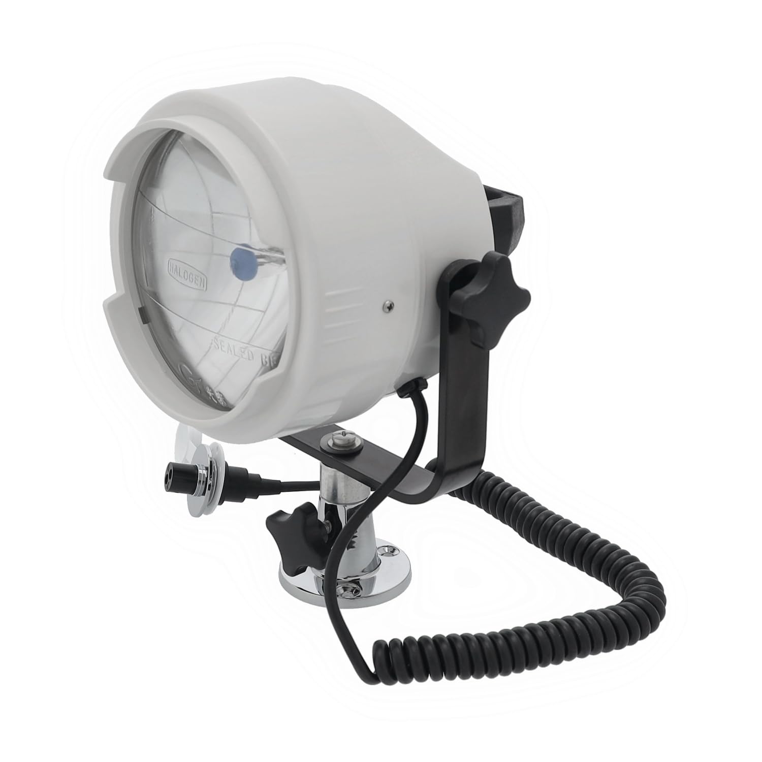 Suchscheinwerfer, schwenkbar, 12 V, 100 W | IP 67 Wasserdicht