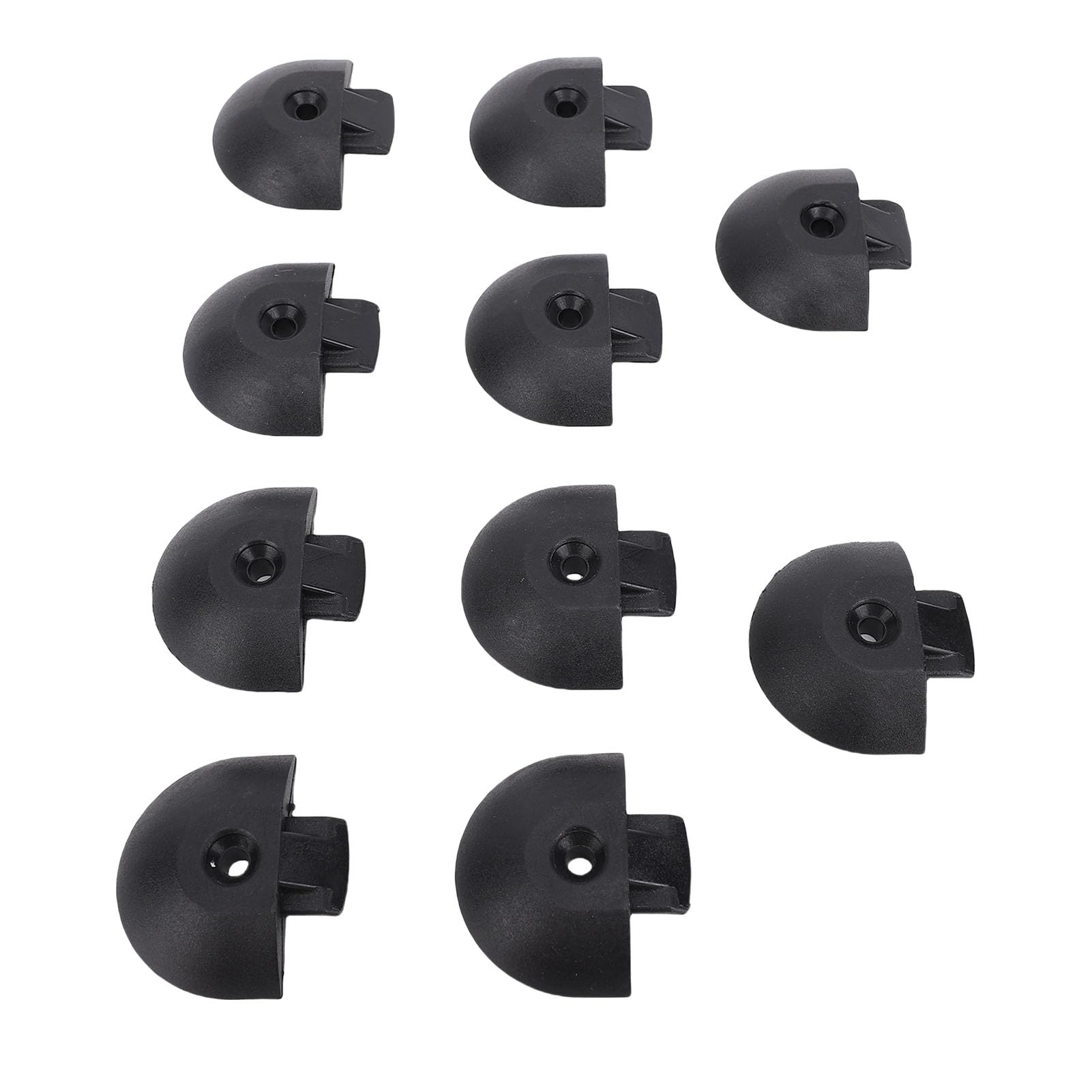 Bediffer Embout de Rail en L, Conception sans Couture pour Lit de Camion, Remorque, Contrôle du Fret, Pick-up RV ATV, 10 Pièces