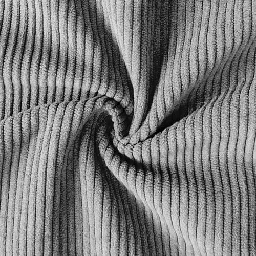 Mens Henley Long Sleeve Corduroy Sweatshirt Casual Elbow Patches Mock Neck Button Pullover Sweater4