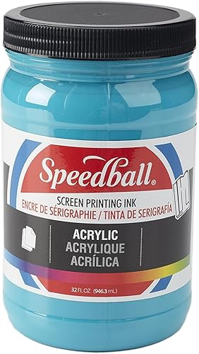 Miniatura 25 de Speedball 4640, tinta acrílica de impresión de pantalla, bote de 32 onzas, altura de 3.63 pulgadas, ancho de 3.63 pulgadas, longitud de 6.13 Blanco