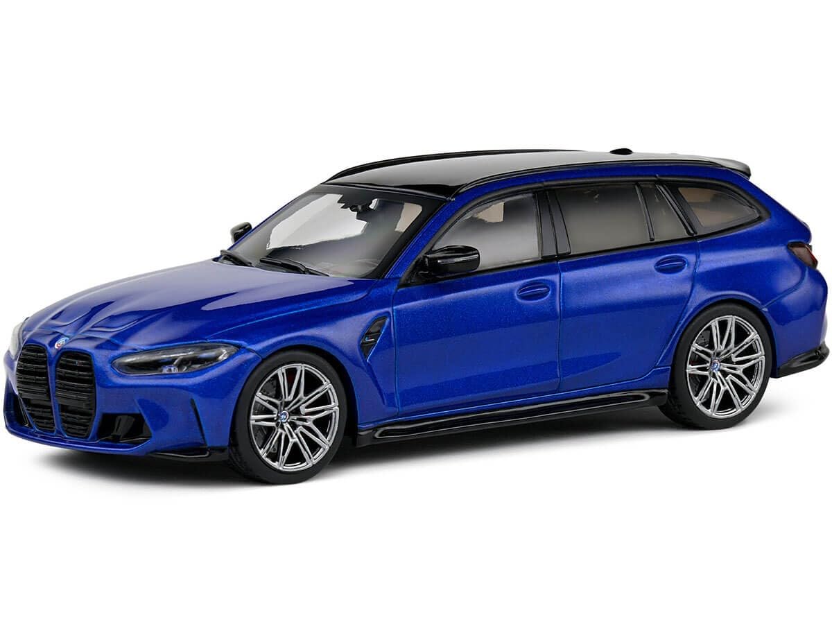 Amazon.com: Solido 1:43 BMW G81 M3 Touring Blue 2023 : Arts