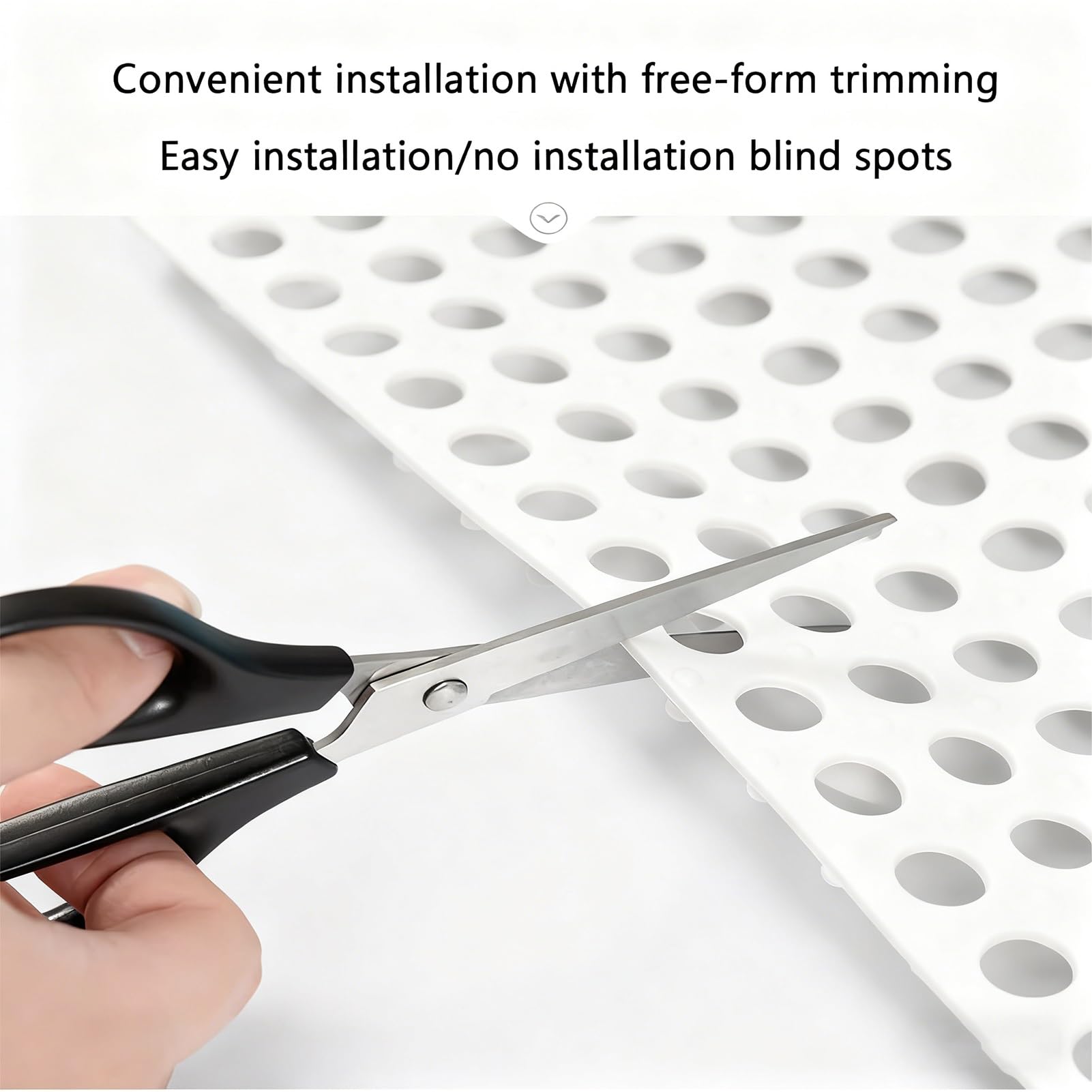 PVC Antideslizante Esterilla Tina Drenaje Shower Mat Fácil de Guardar Alfombrilla Elevada Zona Ocio en el Balcón(White,24pieces)