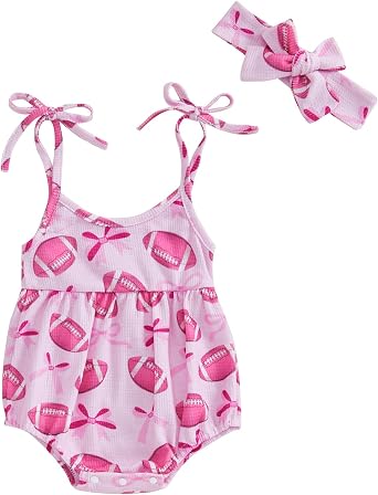 FYBITBO Summer Newborn Baby Clothes For Girls Cute Strap Romper Halter Jumpsuit Bodysuit Sleeveless Outfits Infant Clothing