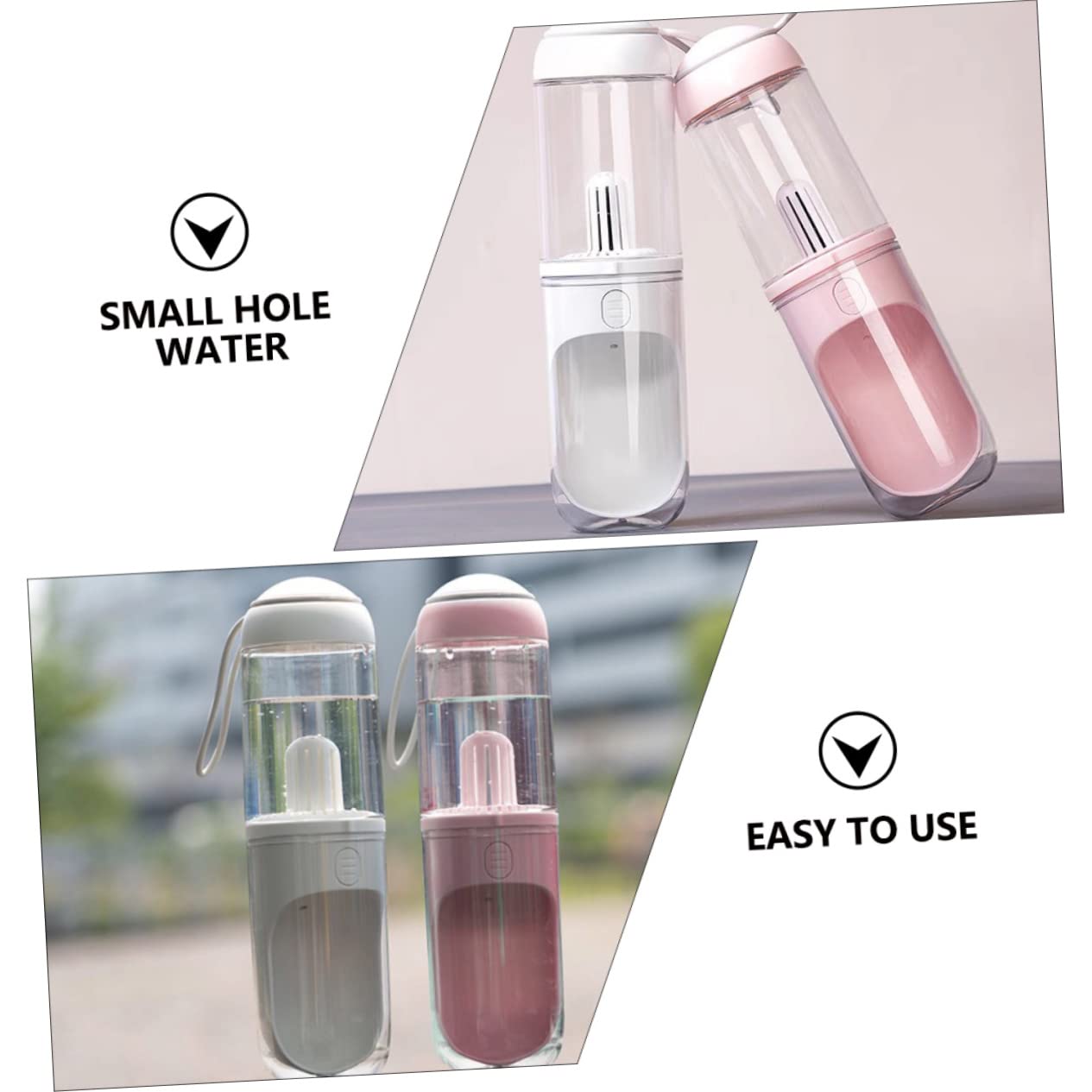 BESPORTBLE Outdoor Pet Bottle Portable Dog Water Bowl 330ml Water Dispenser for Travel