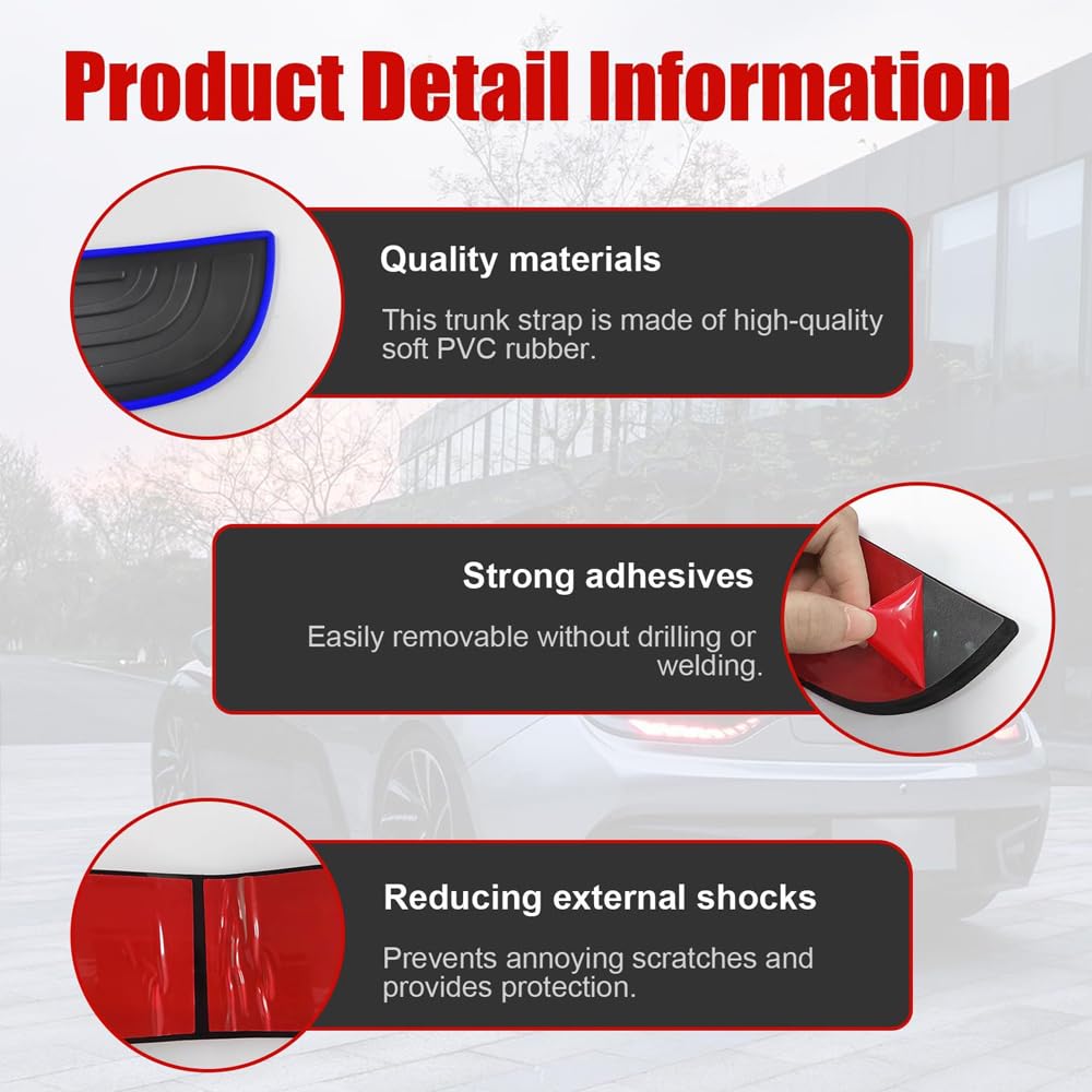 Voiture Protecteur Porte Coffre En Caoutchouc Pour Skoda