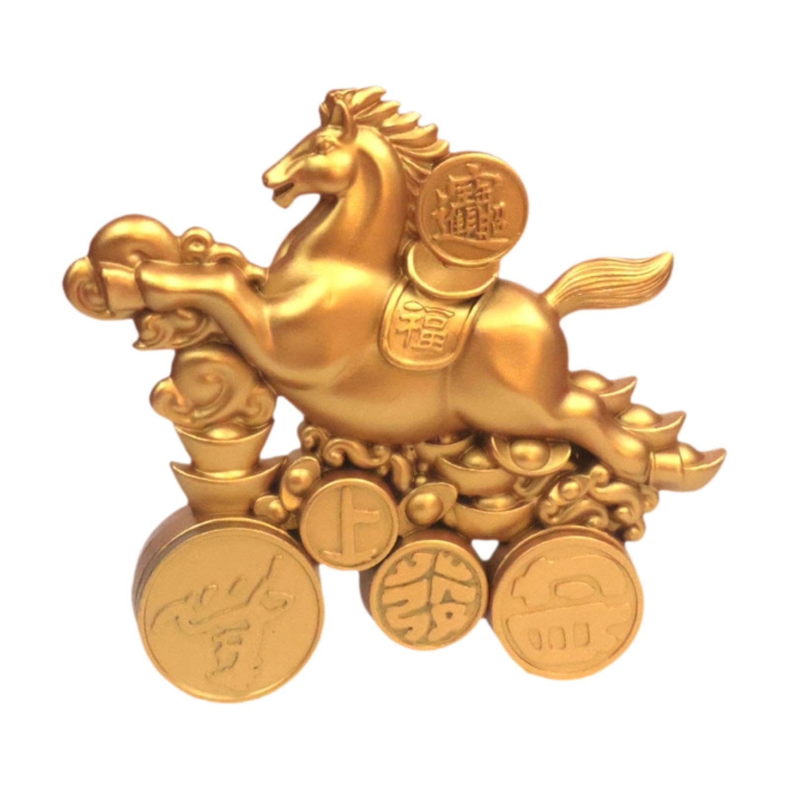 Statuette de en résine compacte, ornement moderne et stable pour meuble et étagère