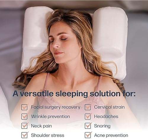 Miniatura 6 de YourFacePillow Paquete de actualización de almohada y cuello de belleza estándar