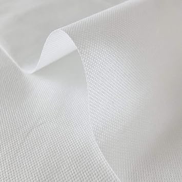 AK TRADING CO. Nonwoven 100% Polypropylene Fabric | Non-Woven Spunbond Interfacing for Sewing and Filters, 42 GSM (Medium Weight) (60 Wide, White - 10 Yards)