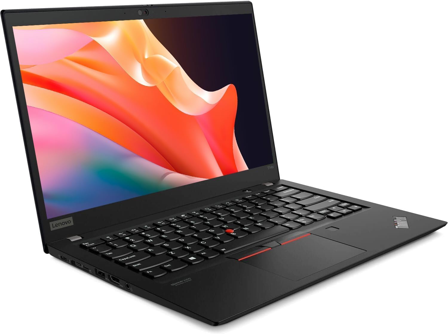 Lenovo Thinkpad T14s Ordinateur Portable 14" PC FHD(1920x1080), Intel Core i5-10210U, 8 Go de RAM, 256 Go de SSD, HDMI, Clavier QWERTY, Win11 Pro (Rénové)