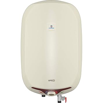 Standard Ameo 15-Litre Geyser (Ivory/Red)