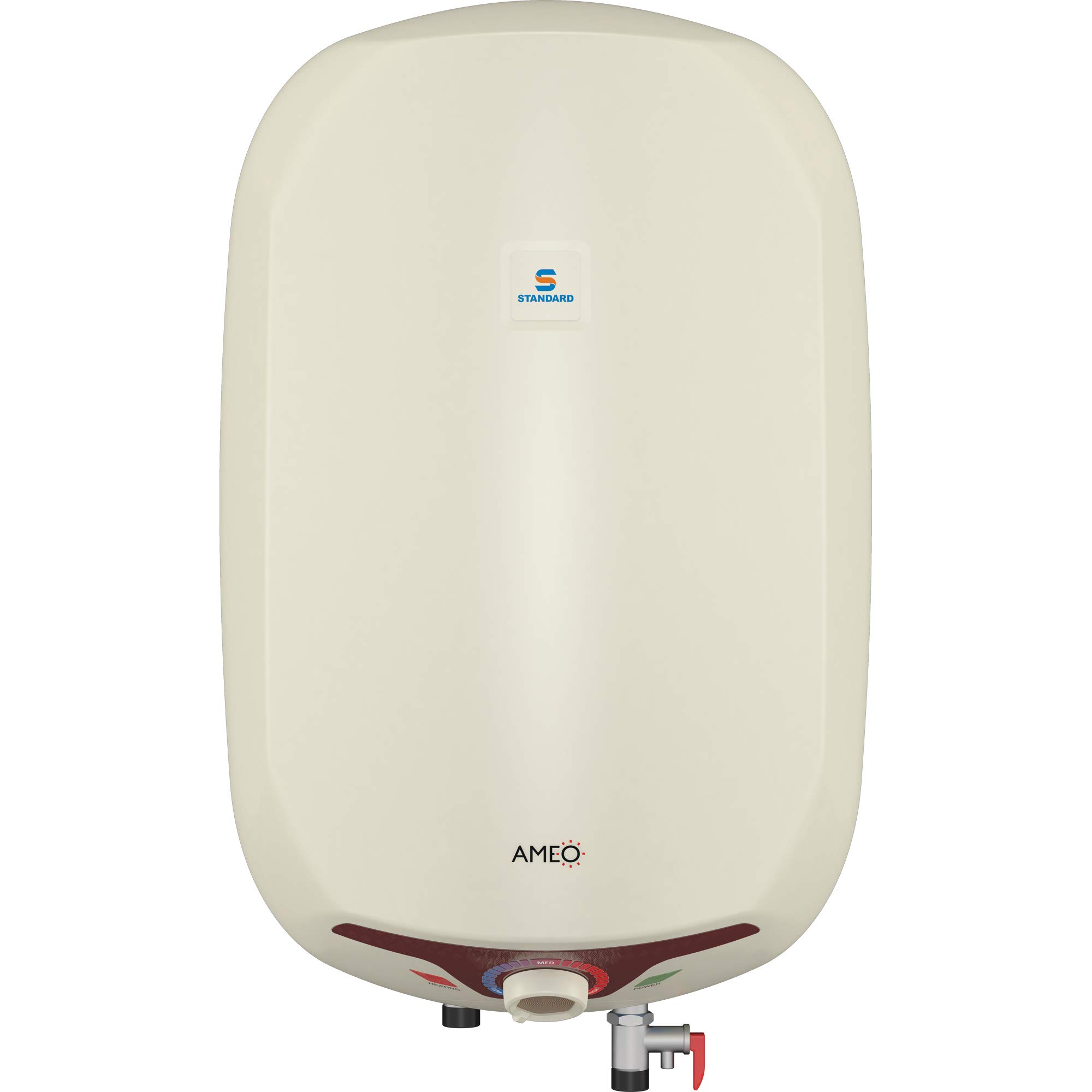 Buy Standard Ameo 10-Litre Geyser (Ivory/Red) Online at Low Prices in India  - Amazon.in