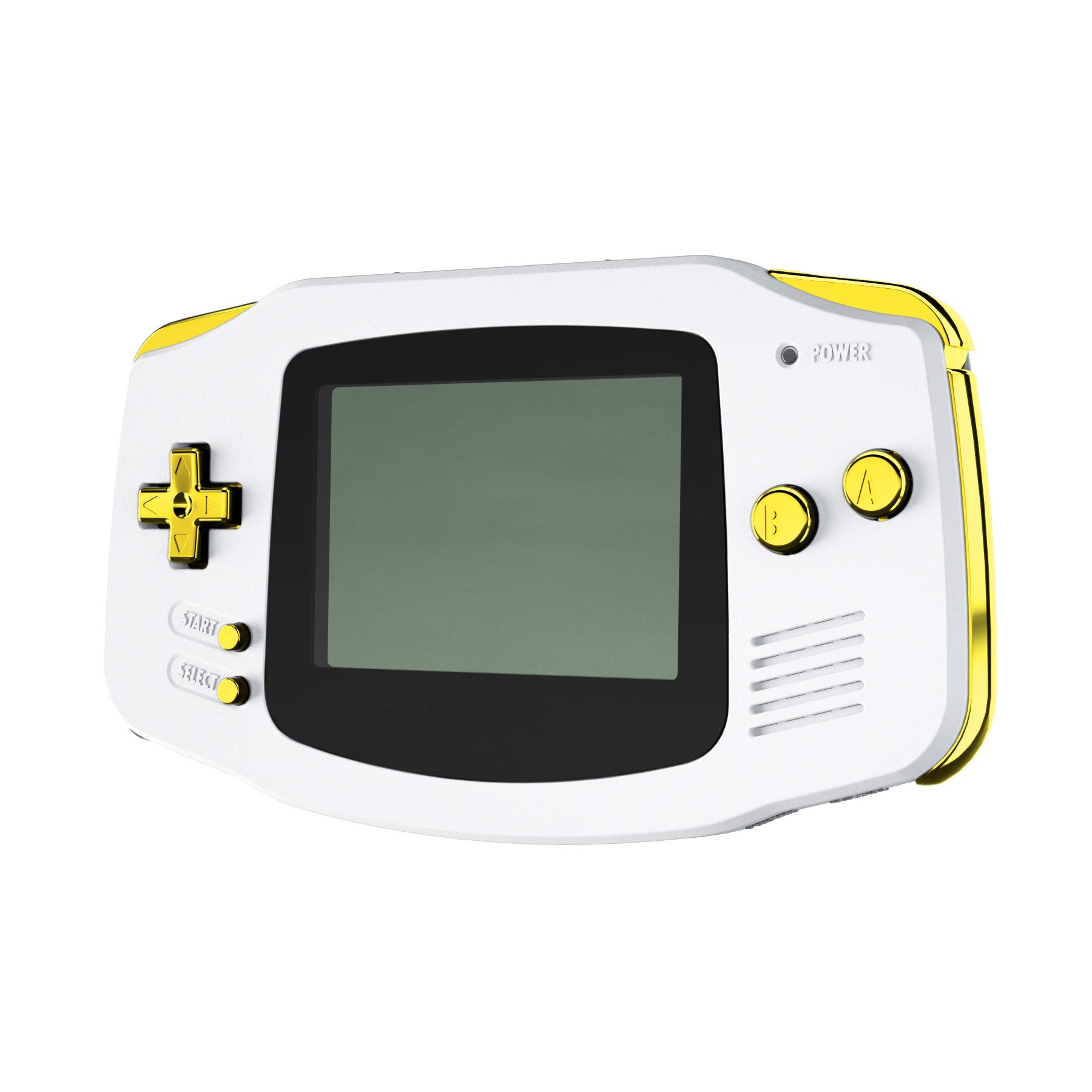 Pulsanti Cromati Per Gameboy Advance (GBA) – Chrome Edition – Ricambio/Personalizzazione