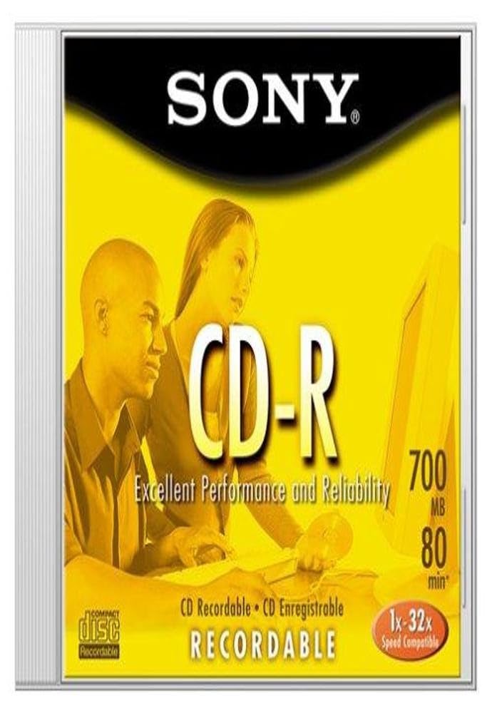 Amazon.com: Sony CDQ 80L2//T - CD-R - 700 MB ( 80min ) 40x