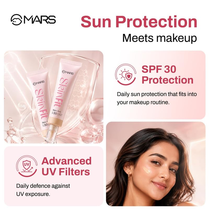 MARS Skinfit Skin Tint Foundation SPF 30 30 ml - Image 5