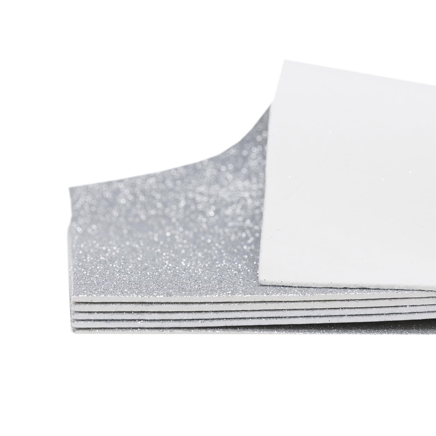 Smart Pack 5 fogli gomma Eva 20 x 30 cm argento