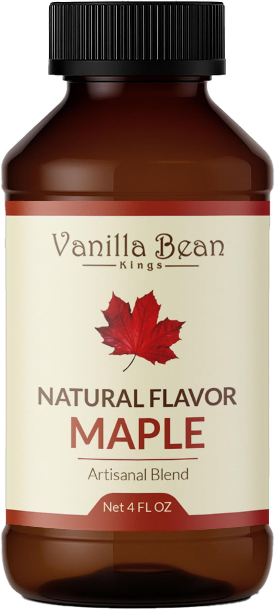 Pure Maple Extract for Baking and Flavoring - 4 OZ - Premium Quality Natural Flavors for Baked Goods, Desserts, & Cooking