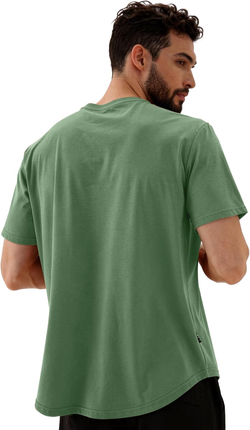 MagnaMan Men's 3-Pack Short Sleeve Crew Neck T-Shirts Solid Color Casual Tee Shirts - Ideal for Gym, Work & Daily Life