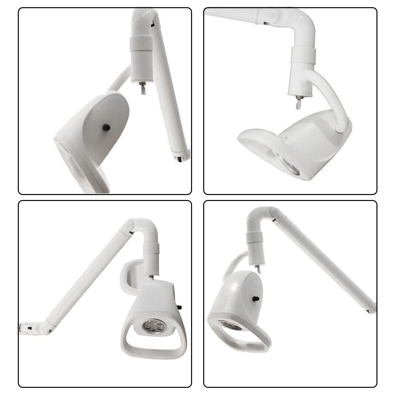 Lampa Sufitowa do Badań Medycznych 21 W, Regulowana 360° Lampa Medyczna LED Bezcieniowa, Lampa Stomatologiczno-ustna LED, do Lamp Weterynaryjnych ENT Beauty Pet
