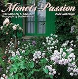 Wall Calendar 2026, Monet’s Passion: The Gardens at Giverny Photography, 12 Months, Large Grid Design Featuring 12 Artworks