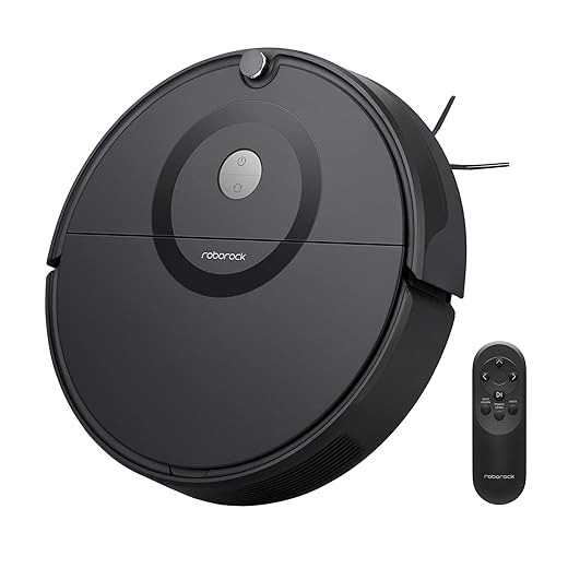 Roborock E4 Robot Vacuum Cleaner, Internal Route Plan with 2000Pa Strong Suction, 200min Runtime, Carpet Boost, APP Total Control Robotic Vacuum, Ideal for Pets and Larger Home, Works with Alexa