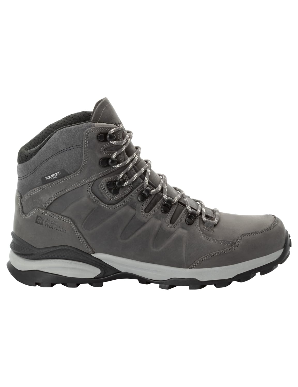 Jack Wolfskin Men's Refugio Prime Texapore Mid M Hiking Shoes, Slate Grey, 6 UK