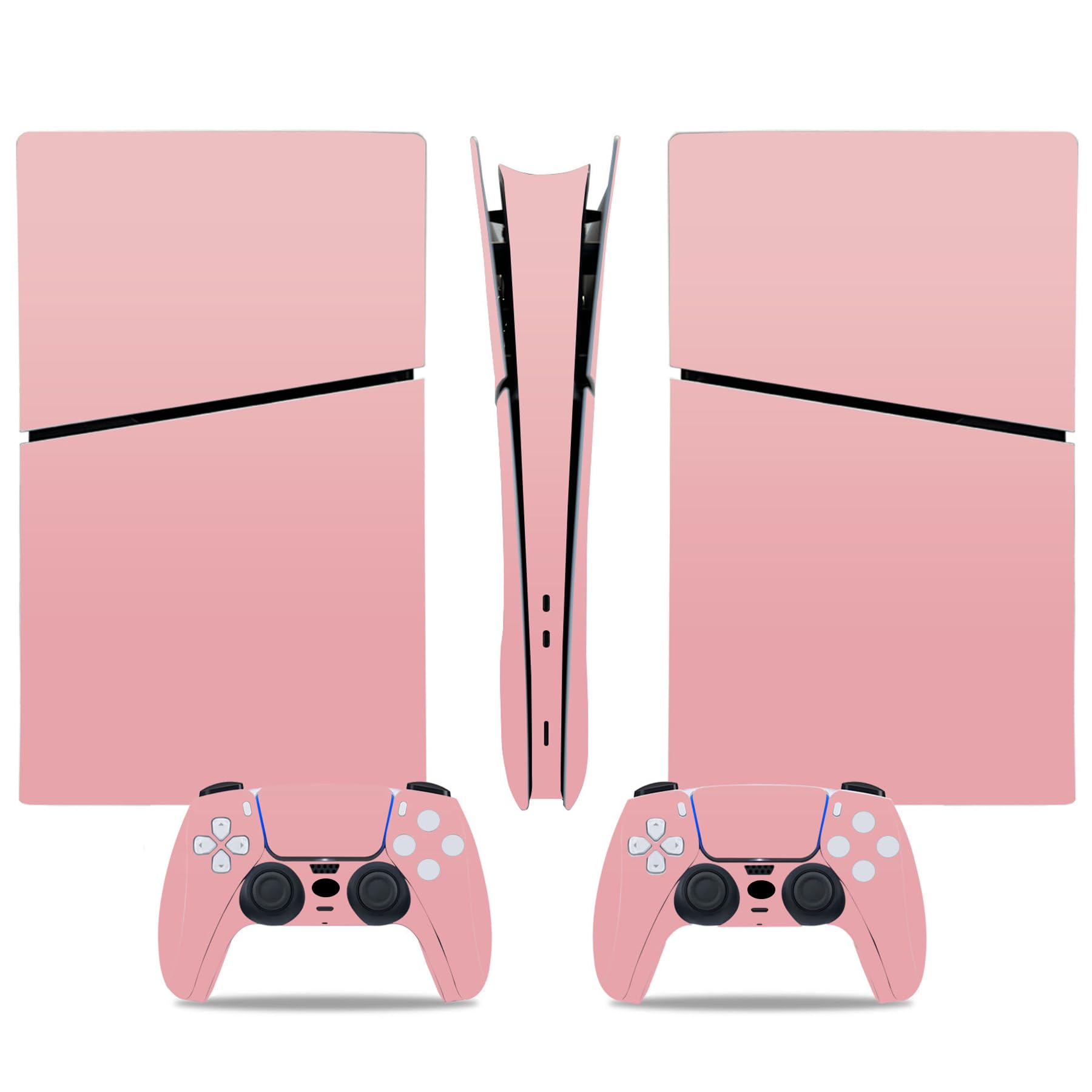 Skin Sticker for PS5 Slim Digital, Full Set Protective Vinyl Decal Cover Wrap for PS5 Slim…