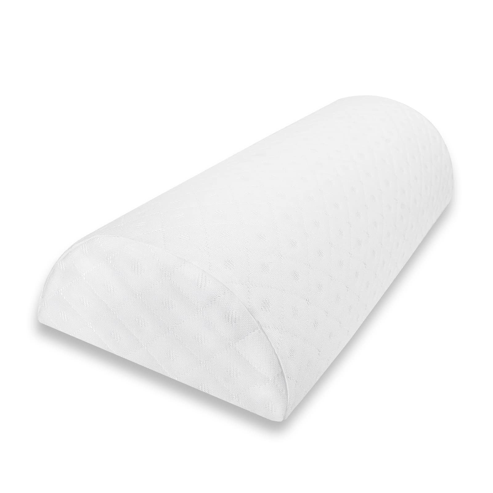 AIWITHPM Almohada piernas Dormir, Largo Almohada para Dormir de Lado, Almohada viscoelastica, Adecuado para Almohada para el Cuello, Almohada Lumbar, Almohada para la Rodilla