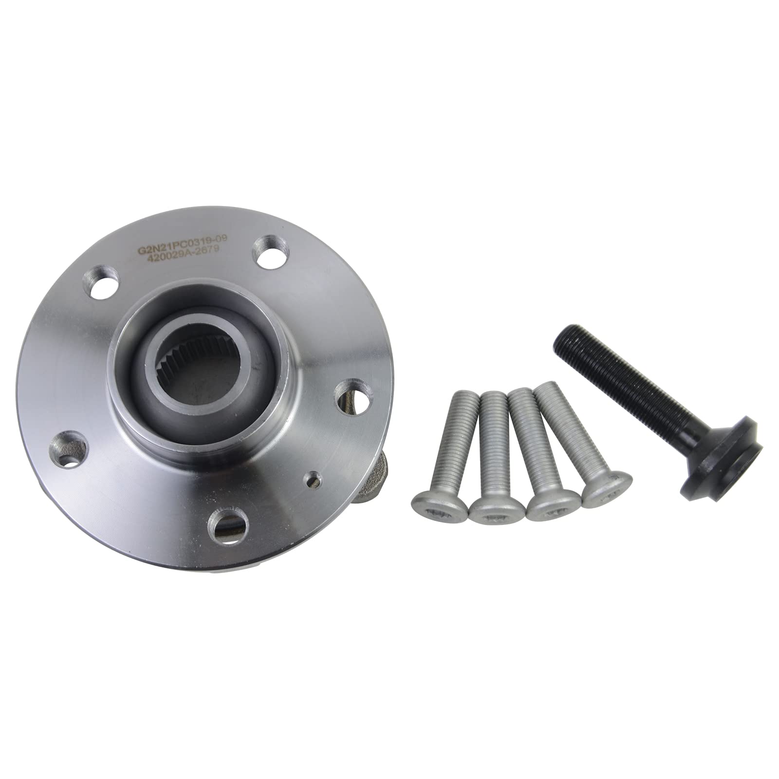 Vorne Radlagersatz Radlager mit Radnabe Kompatibel mit A4 A5 A6 A7 A8 Q5 2007-2018 8K2 B8 C7 4G5 4HL 8RB 8K0407613B 4H0498625B