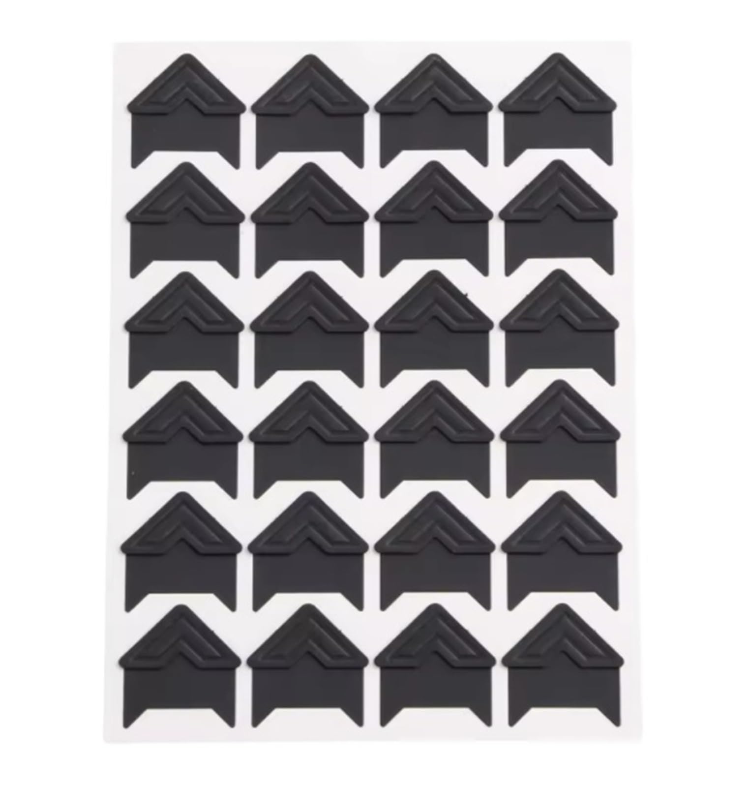 Gwyzax Self Adhesive Photo Corners 10Sheets Photo Albums Corner Sticker Vintage Kraft Paper Stickers Scrapbooking DIY Decoration(Black)