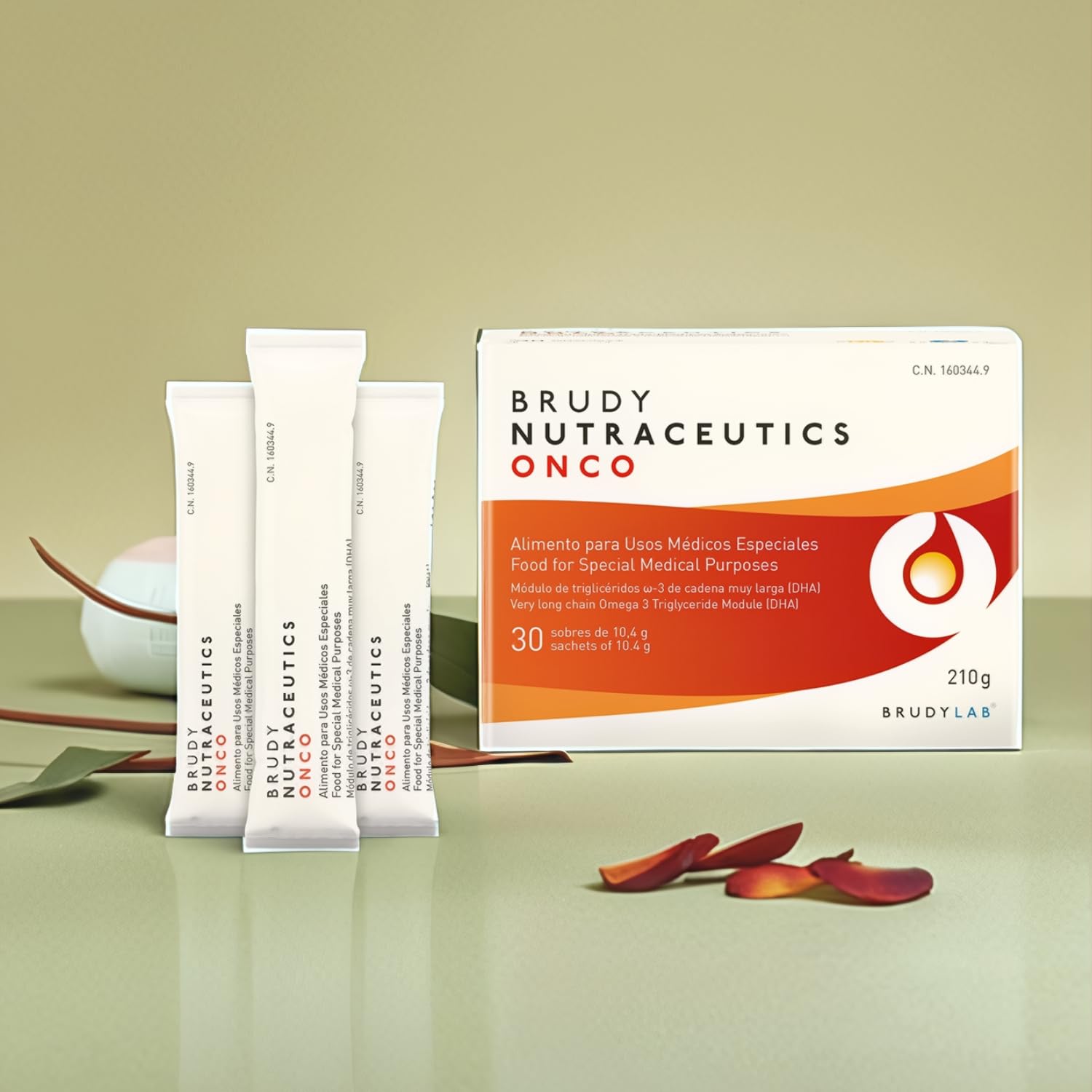 BRUDYLAB - Brudy Nutraceutics Onco - Suplemento Nutricional con DHA Triglicérido - Alta Concentración de Omega-3-30 Sobres