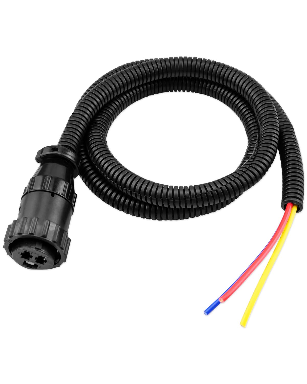 Auxiliary Cable 3 Pin 187103A1, Fit for Case-IH Tractor Models, Fit for Case IH Combine Models, Fit for Case IH Cotton Picker Models, Replace 86511459 RE37651 AP459