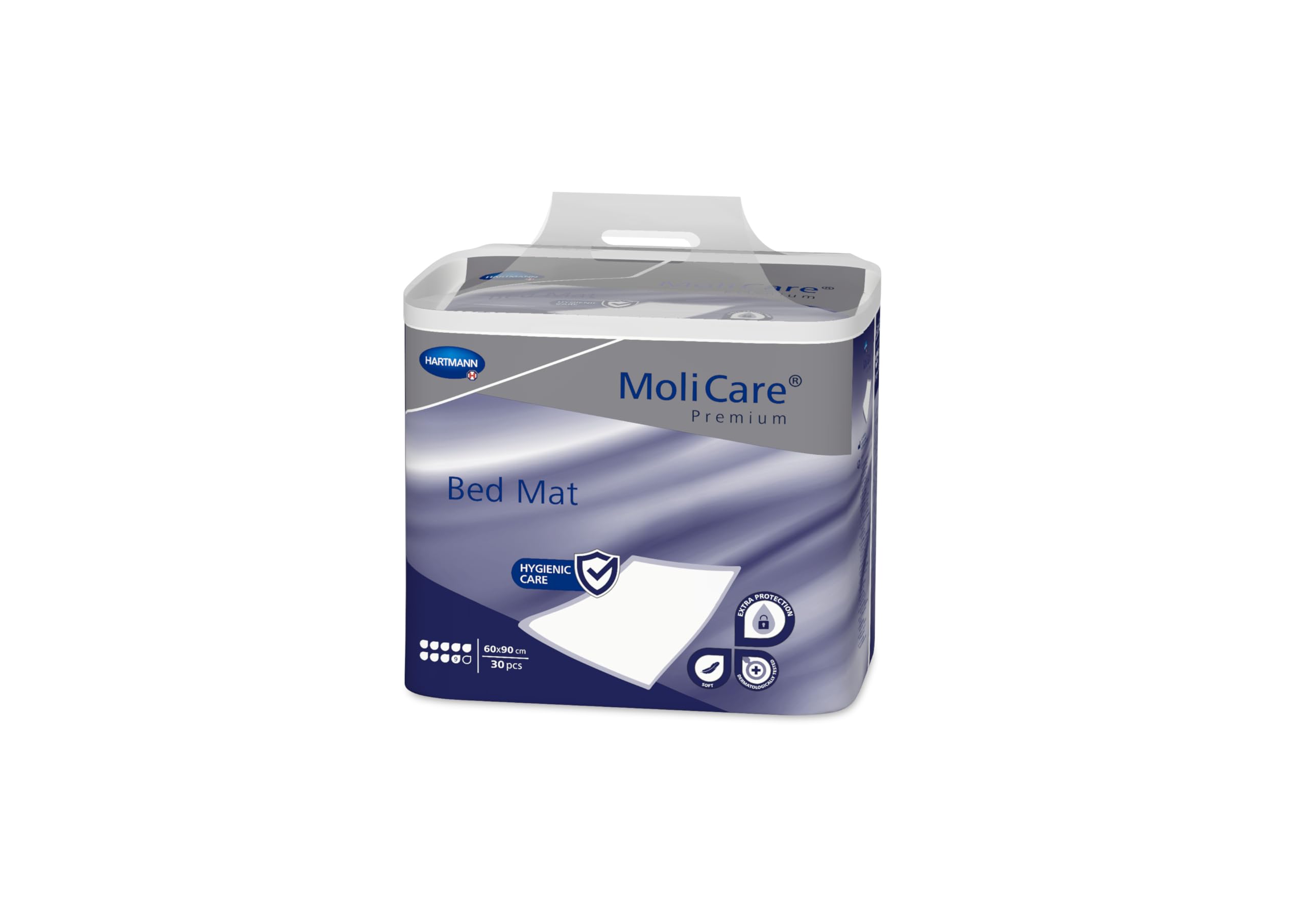 MoliCare Premium Bed Mat 9 Tropfen 60x90 | Packung (30 Stück)