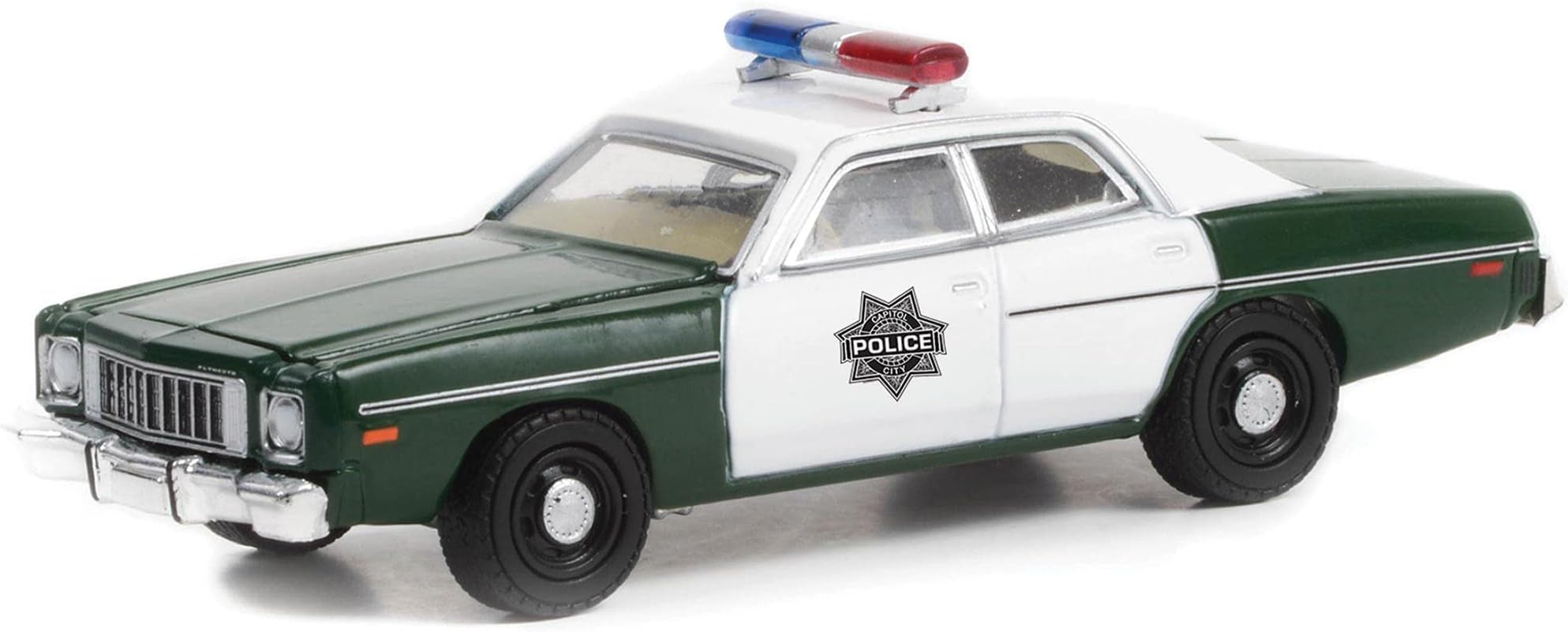 Greenlight 30325 1975 Plymouth Fury-Capitol City Police Hobby Exclusive 1:64 Scale