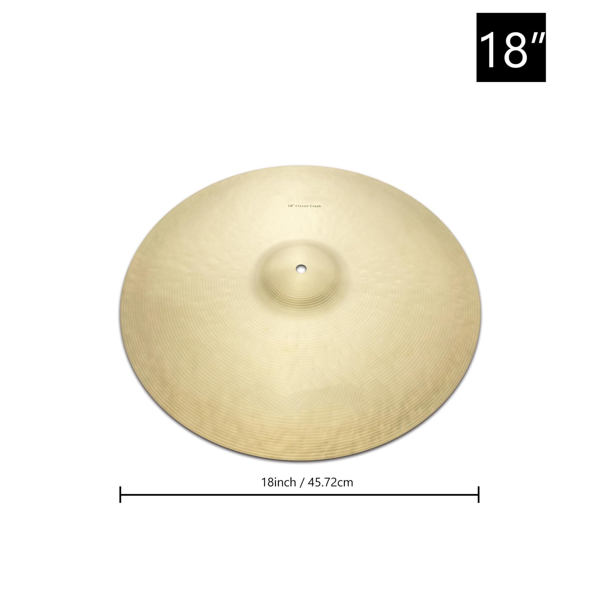 Klassisches Handgefertigtes Beckenset Mit Hi-Hat Crackle Becken Und Jingle Professionelle Becken