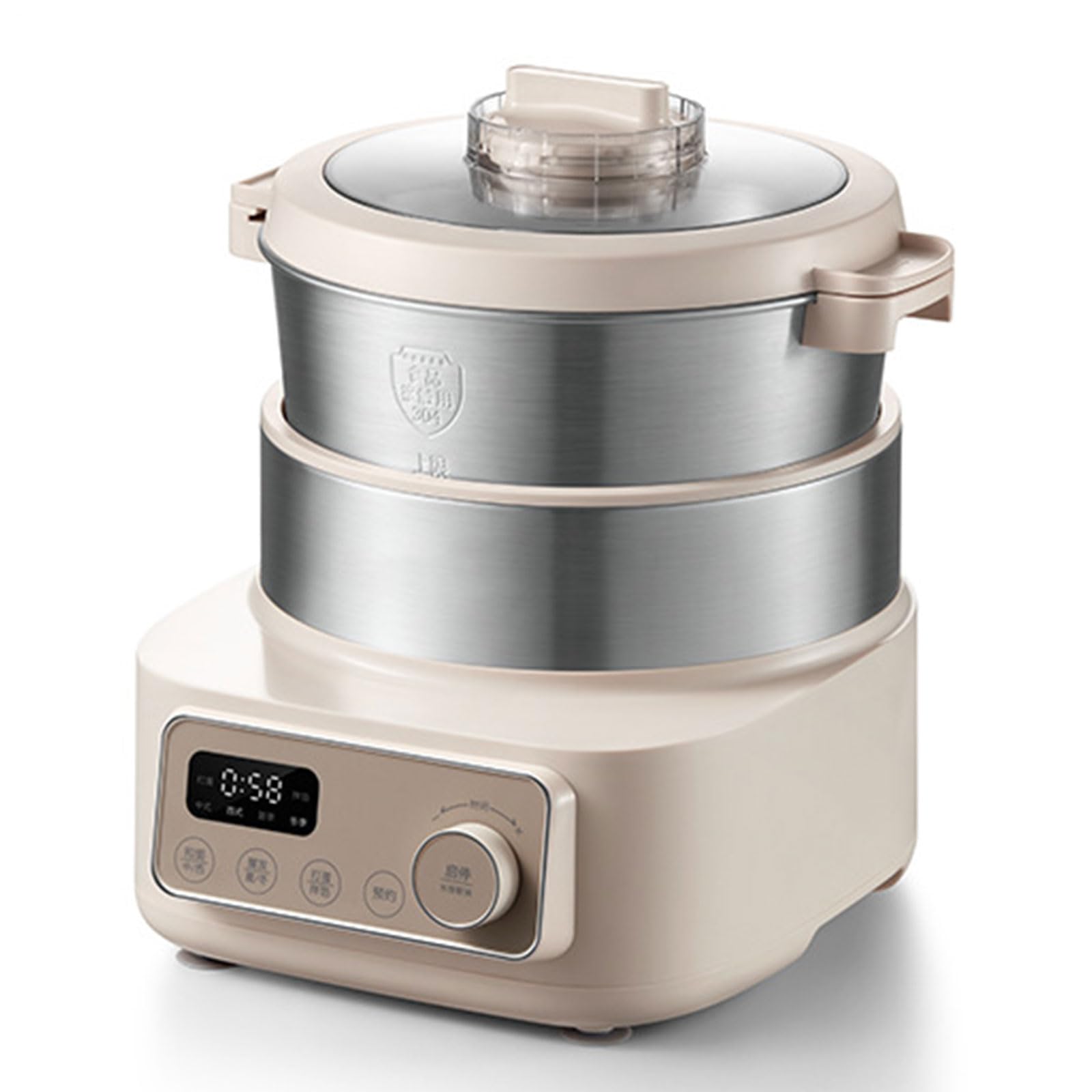 Mélangeur de cuisine électrique 5L pour un pétrissage rapide et homogène en 15 min