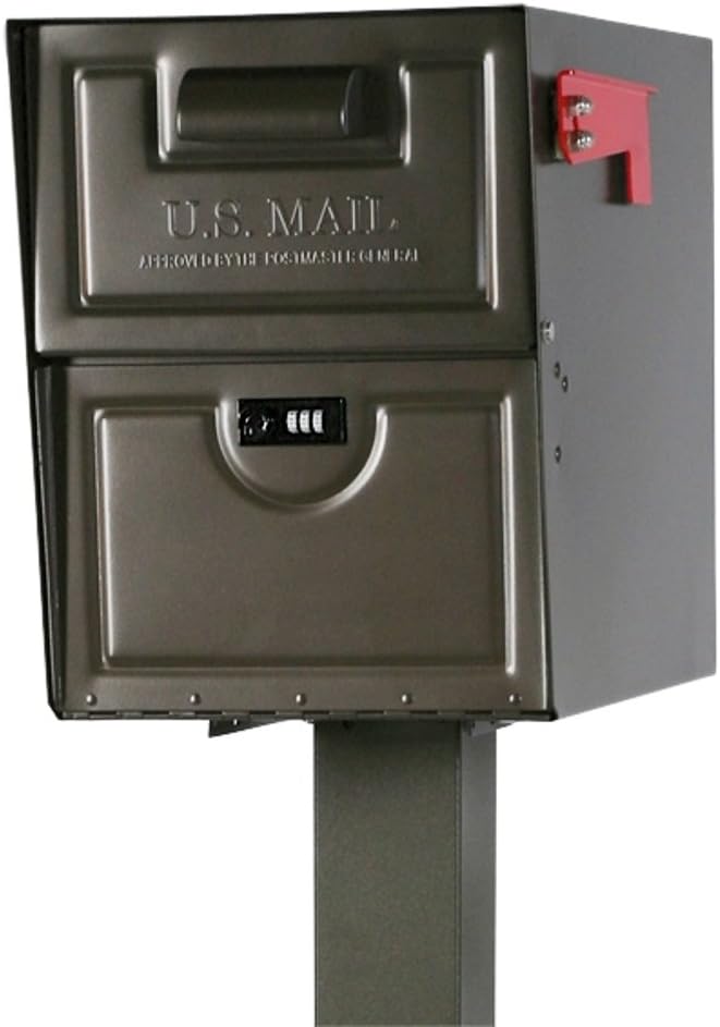 Solar Group AM20KV01 Armory Locking Mailbox, Venetian Bronze