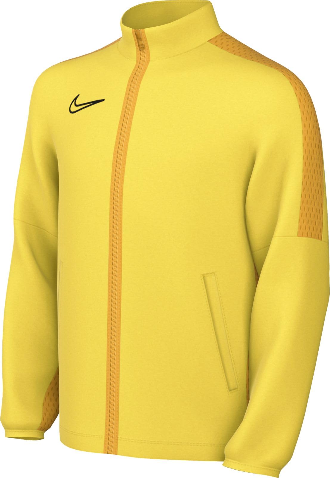 Nike DR1719-719 Dri-FIT Academy Jacket Unisex TOUR YELLOW/UNIVERSITY GOLD/BLACK Size L