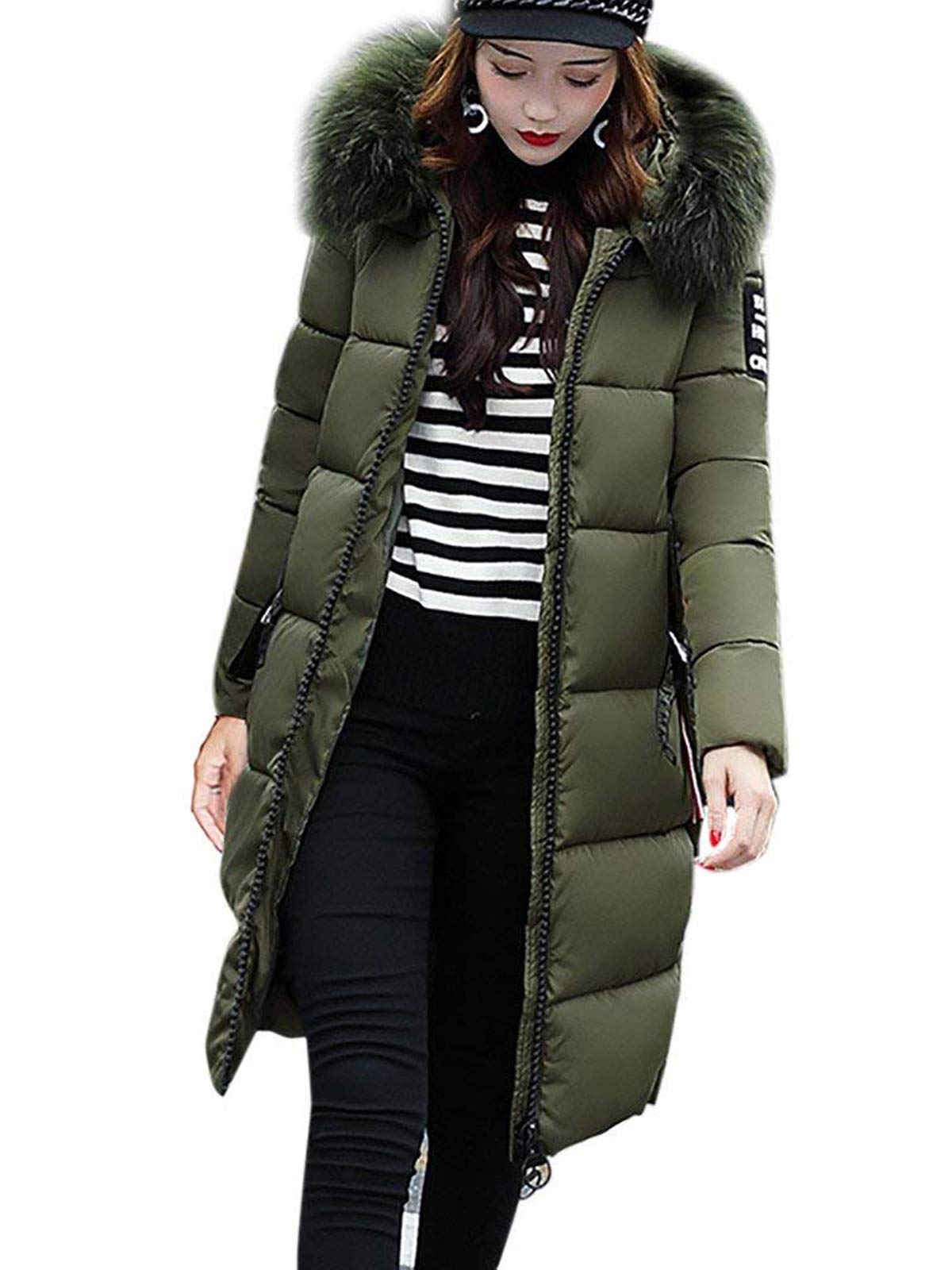 Minetom Veste à Carreaux Femme Chaud Doublure Polaire Sweat à Capuche Manches Longues Hoodie Avec Boutons - Manteau Automne Hiver