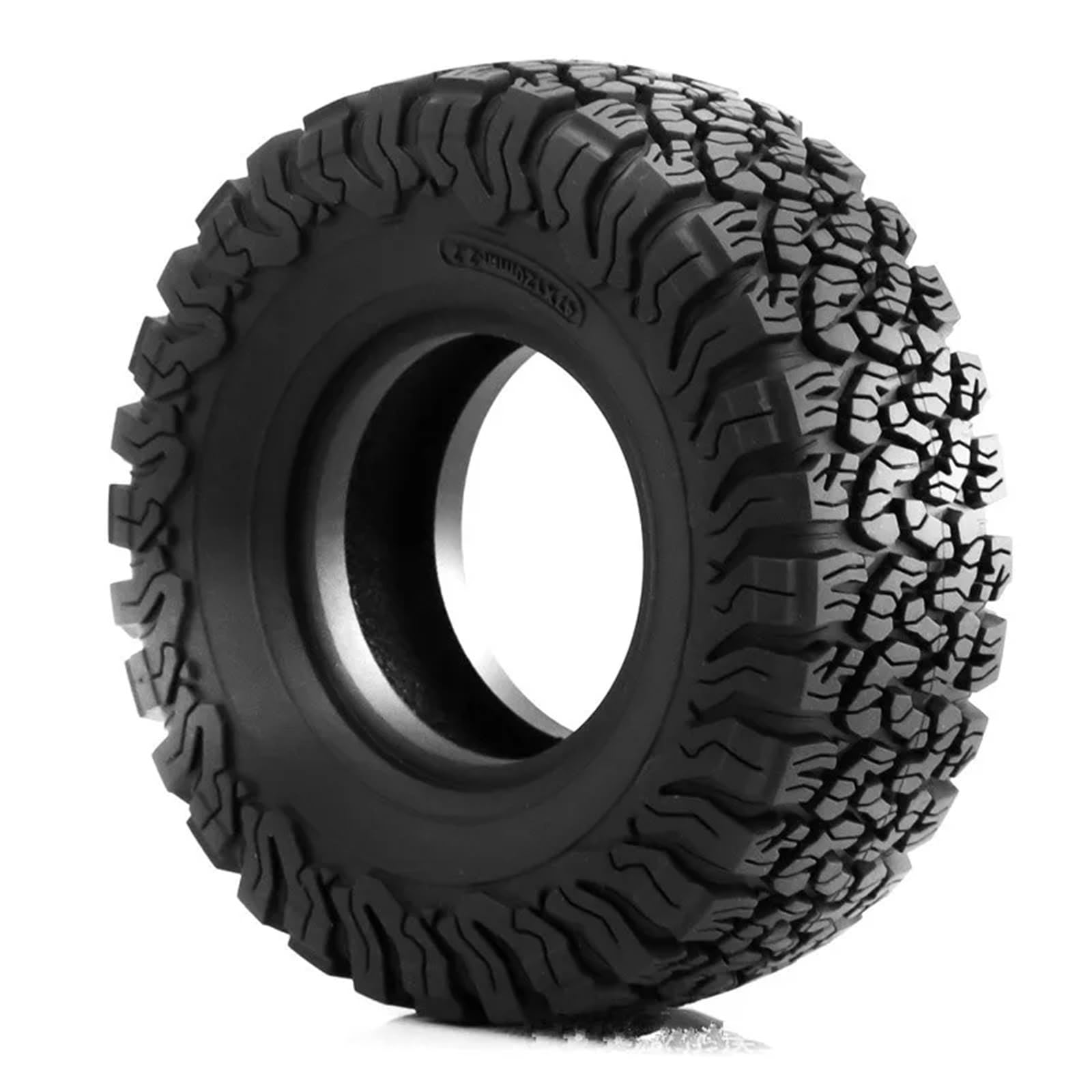 para Tank 300 F150 para SCX10 para Trx4 1/10 4 Uds Neumáticos Rueda 2, Pulgadas 120MM RC Escalar Coches Todoterreno Piezas Orugas Camiones Piezas Repuesto RC